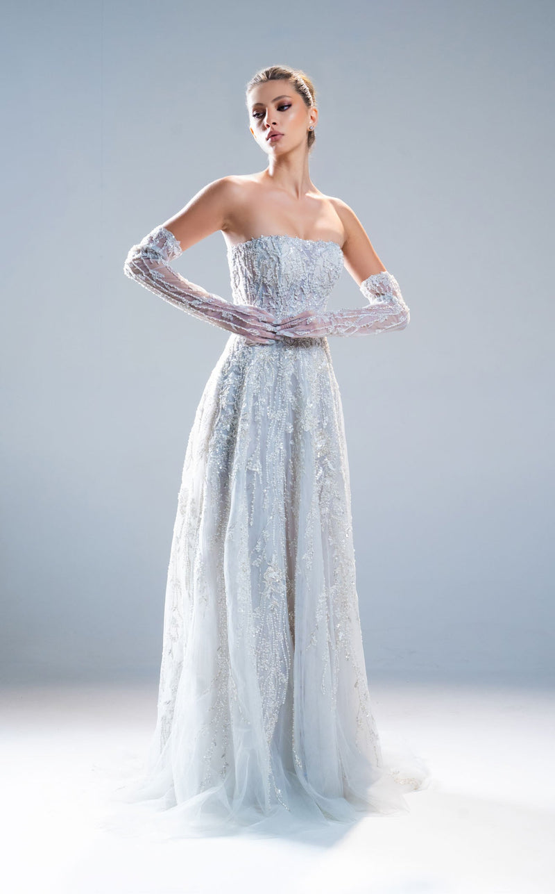 Sara Safa SS25006 Icy Silver