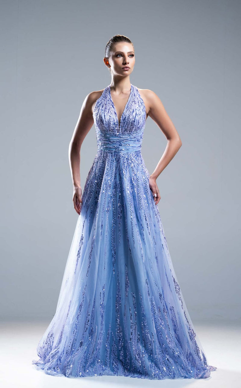 Sara Safa SS25007 Pastel Blue