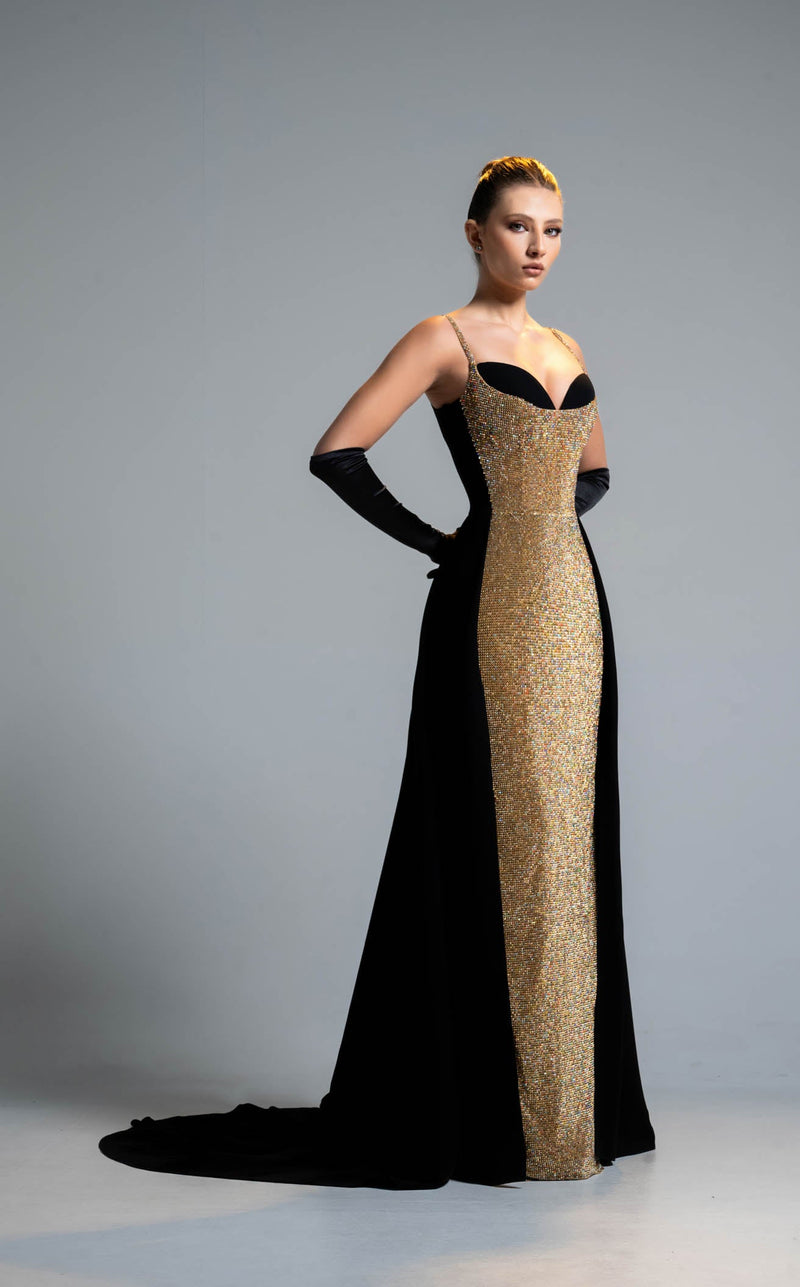 Sara Safa SS25008 Gold/Black
