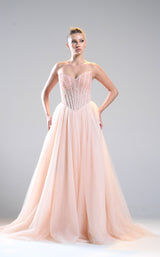 Sara Safa SS25016 Soft Pink