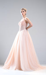 Sara Safa SS25016 Soft Pink