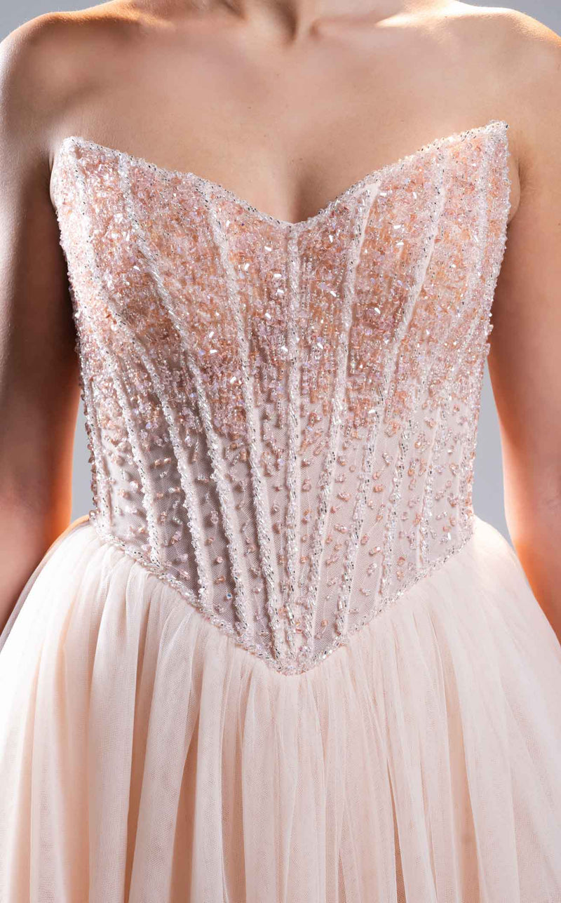 Sara Safa SS25016 Soft Pink