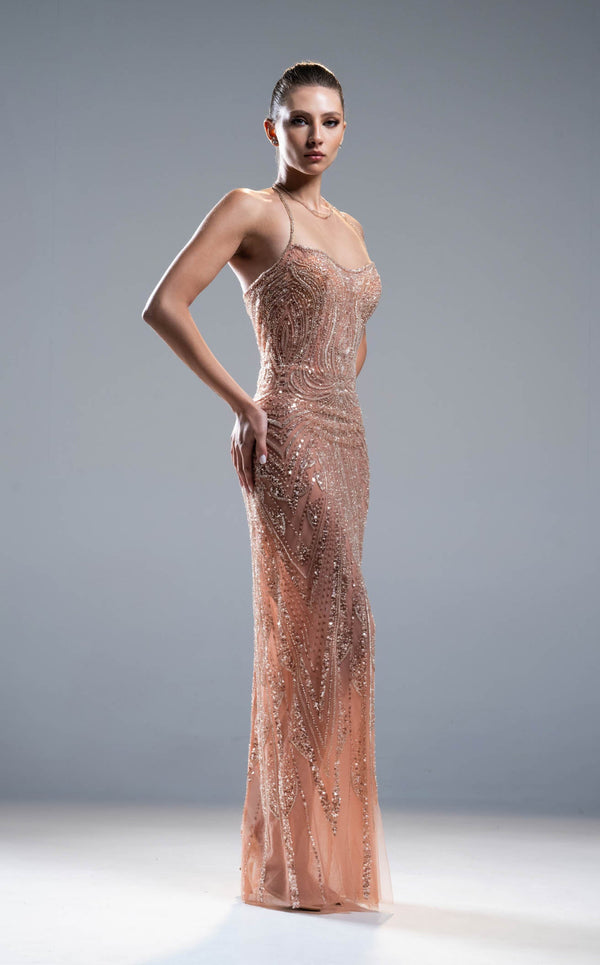 Sara Safa SS25017 Rose Gold