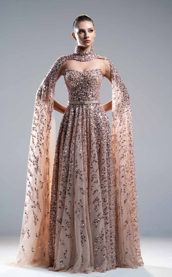Sara Safa SS25022 Bronze Pink