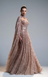 Sara Safa SS25022 Bronze Pink