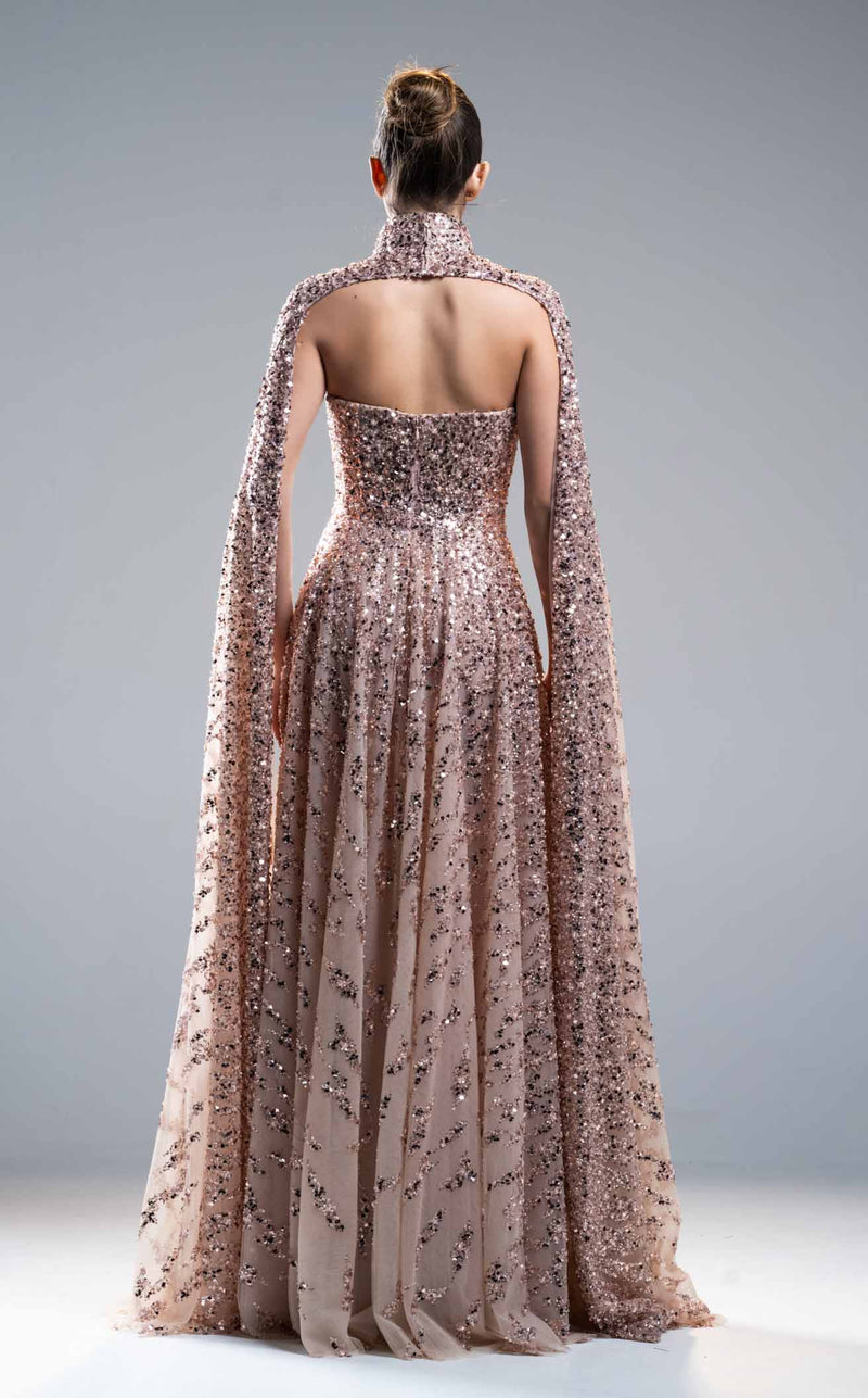 Sara Safa SS25022 Bronze Pink