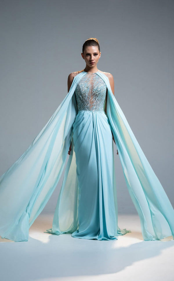 Sara Safa SS25024 Sky Blue