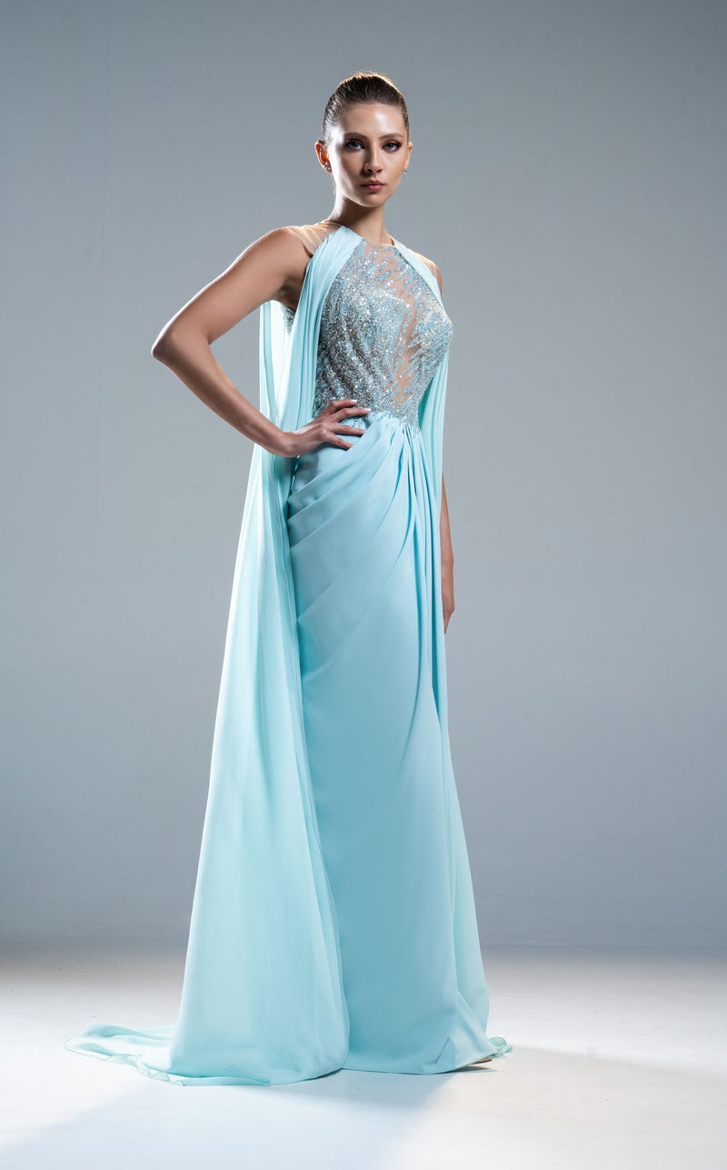 Sara Safa SS25024 Sky Blue