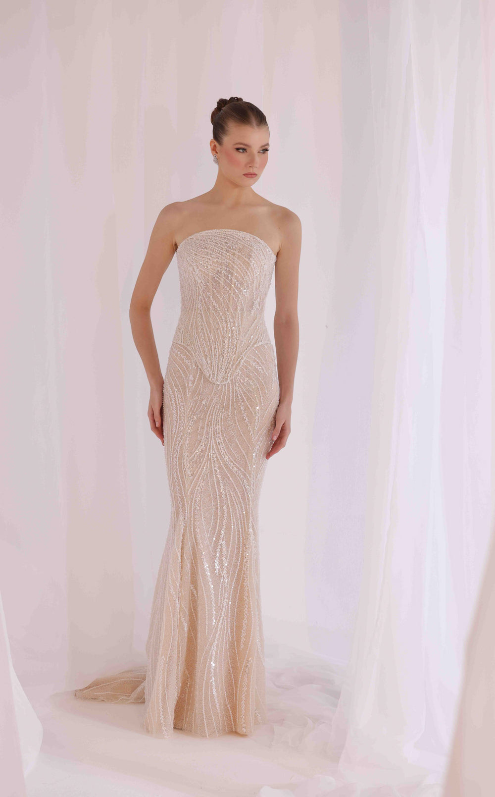 Sara Safa SS26005 White/Nude