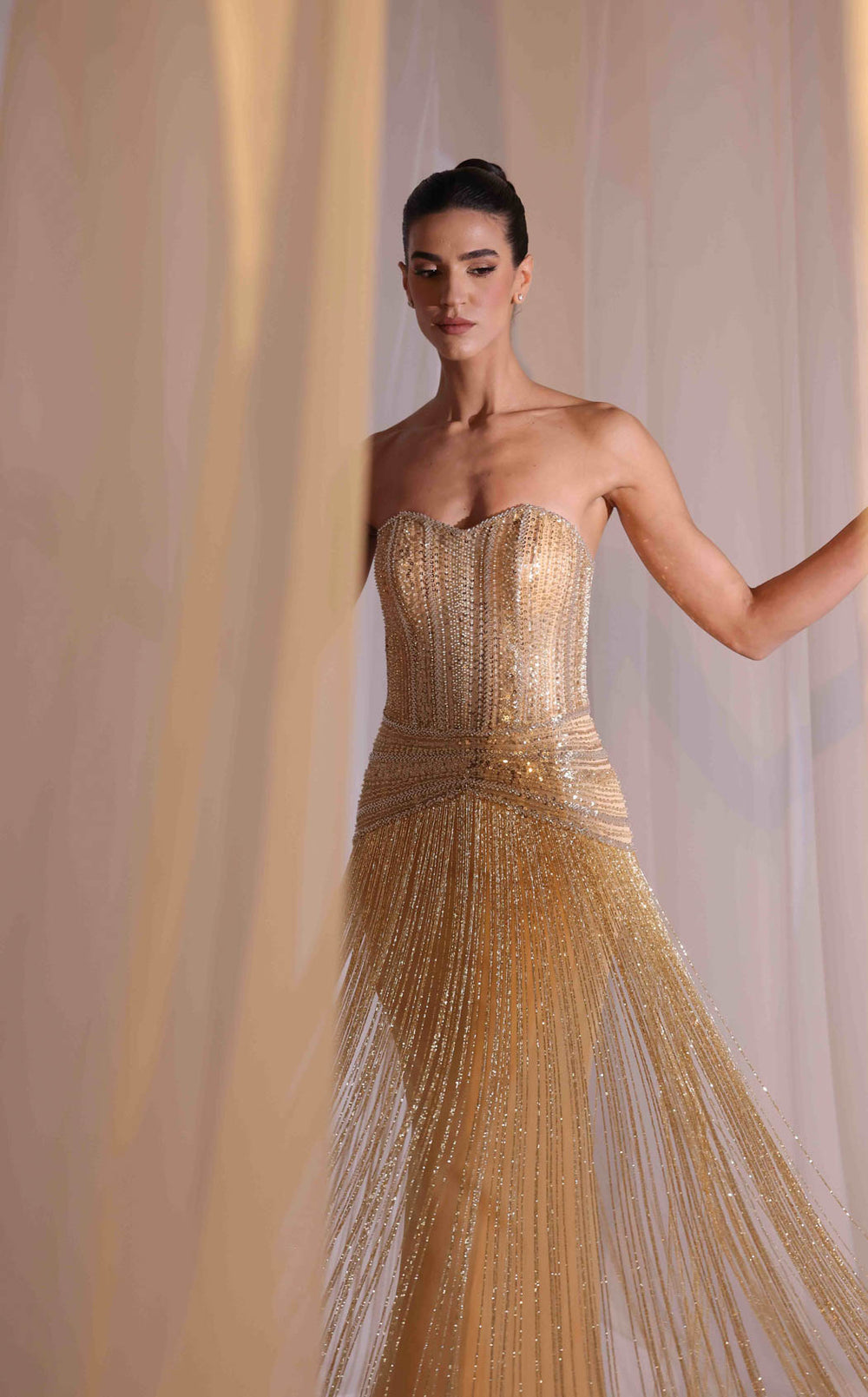 green sequin dress strapless Stunning Dark Prom Sequins Long With Slit Sequins filter_white Expertly crafted to show Light Blue Floral Cotton Waist Size:52