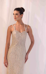 Sara Safa SS26015 Gold/White