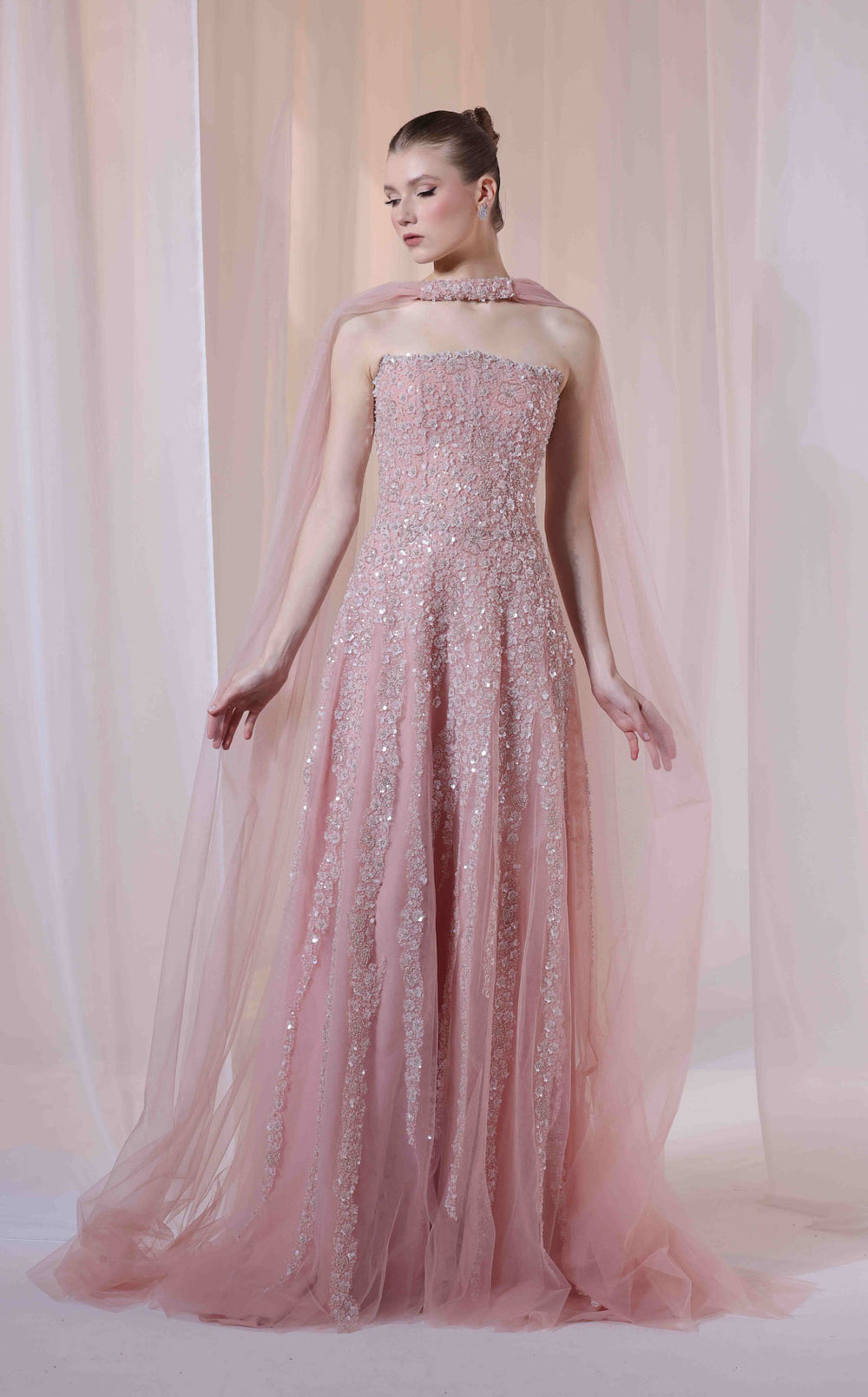 Sara Safa SS26022 Blush-Pink