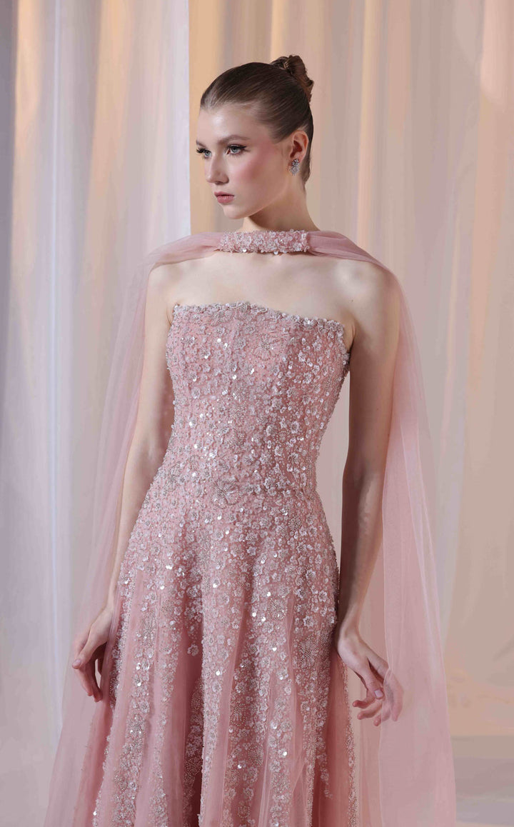 Sara Safa SS26022 Blush-Pink