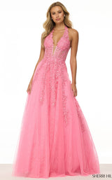 Sherri Hill 56490 Bright Pink
