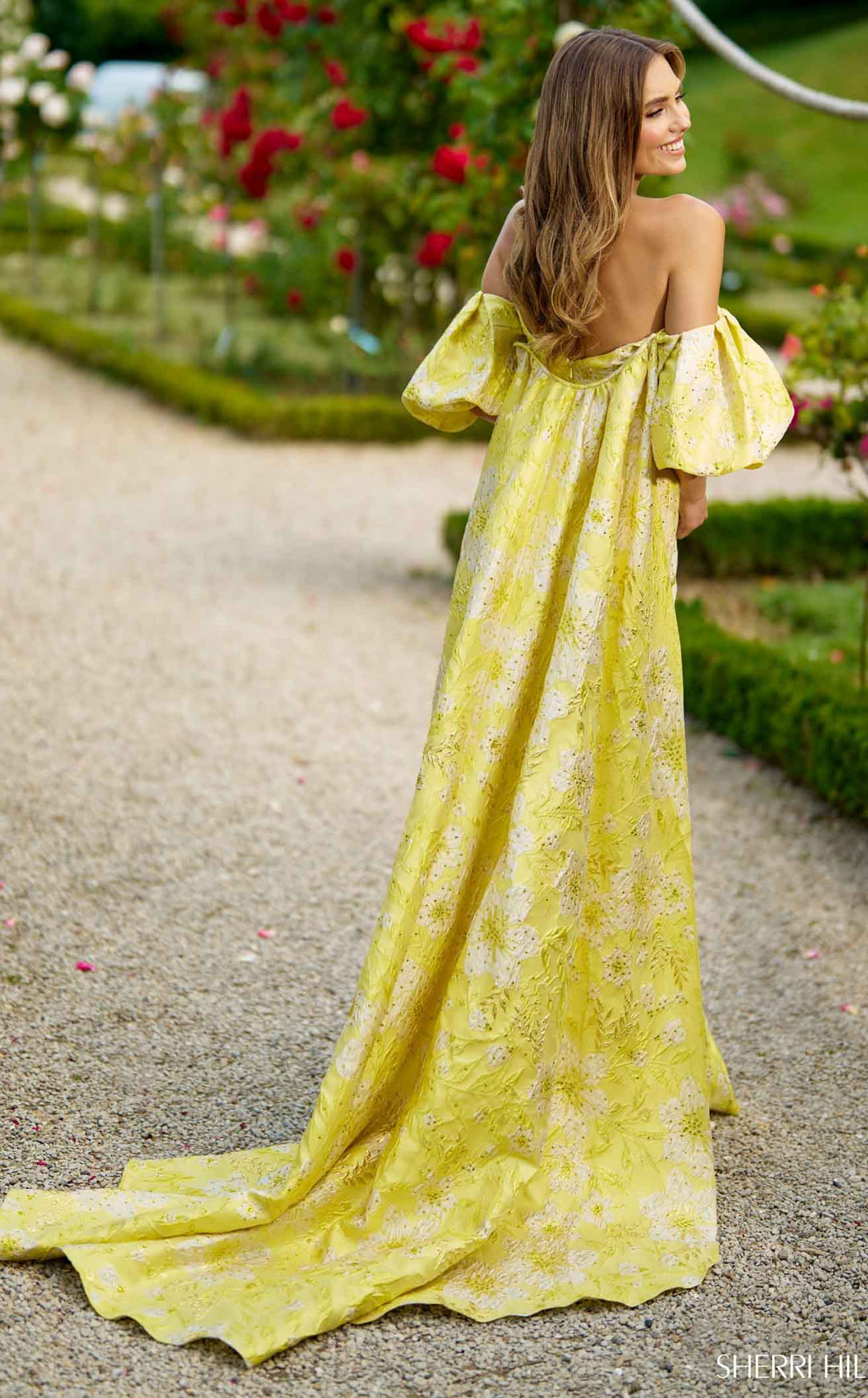 Sherri Hill 56630 Yellow