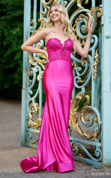 Sherri Hill 56644 Fuchsia