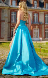 Sherri Hill 56874 Aqua