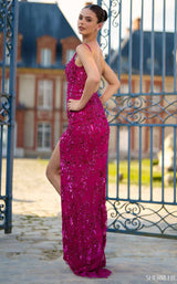 Sherri Hill 56886 Bright Fuchsia
