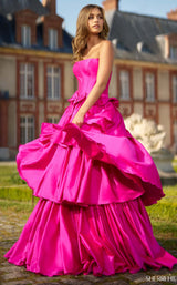 Sherri Hill 56908 Bright Fuchsia