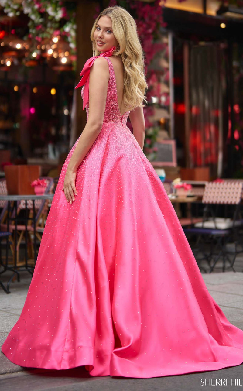 Sherri Hill 56929 Bright Pink