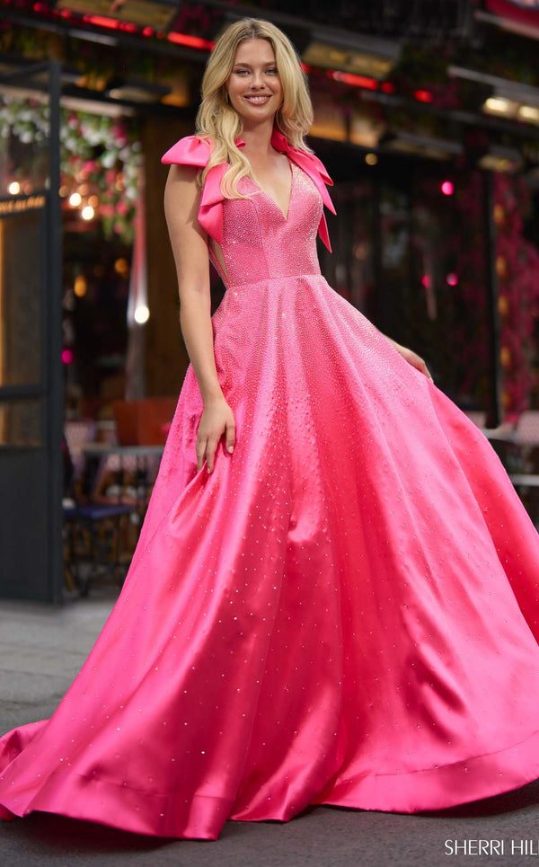 Sherri Hill 56929 Bright Pink