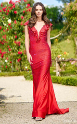Sherri Hill 56935 Red