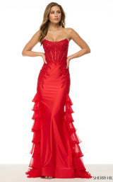 Sherri Hill 56944 Red
