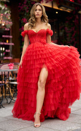Sherri Hill 56968 Red