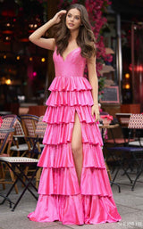 Sherri Hill 56980 Bright Fuchsia