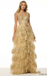 Sherri Hill 57000 Gold