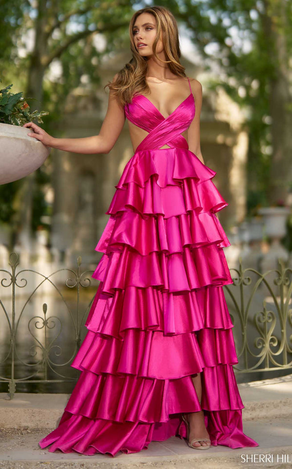 Sherri Hill 57009 Fuchsia