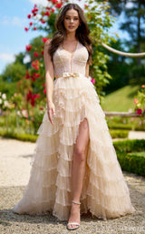 Sherri Hill 57017 Light Champagne