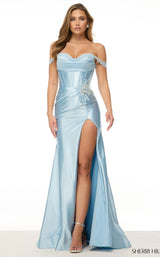 Sherri Hill 57037 Light Blue
