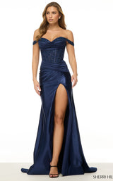 Sherri Hill 57038 Navy