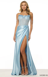 Sherri Hill 57044 Light Blue