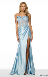 Sherri Hill 57044 Light Blue