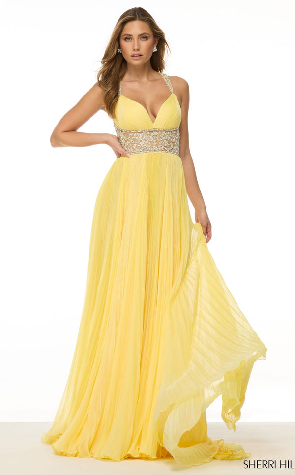 Sherri Hill 57054 Yellow
