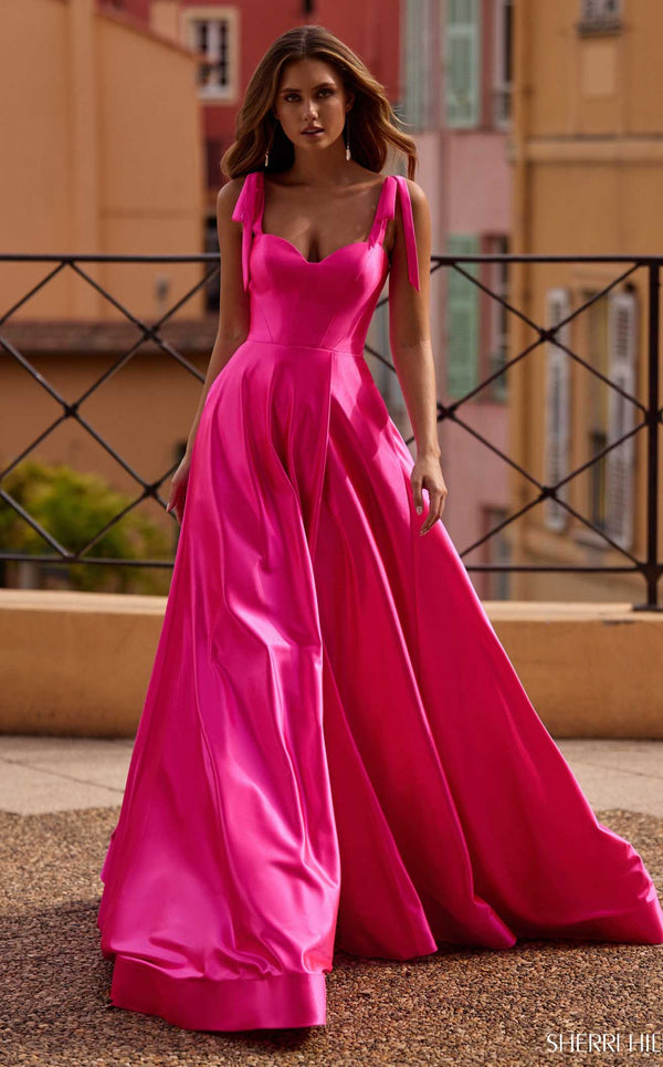 Sherri Hill 57056 Bright Fuchsia