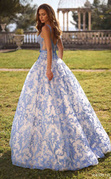 Sherri Hill 57058 Ivory/Blue