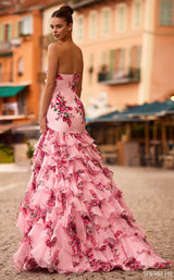 Sherri Hill 57144 Pink Print