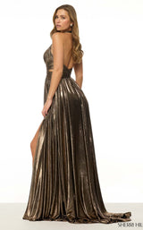 Sherri Hill 57174 Black/Gold