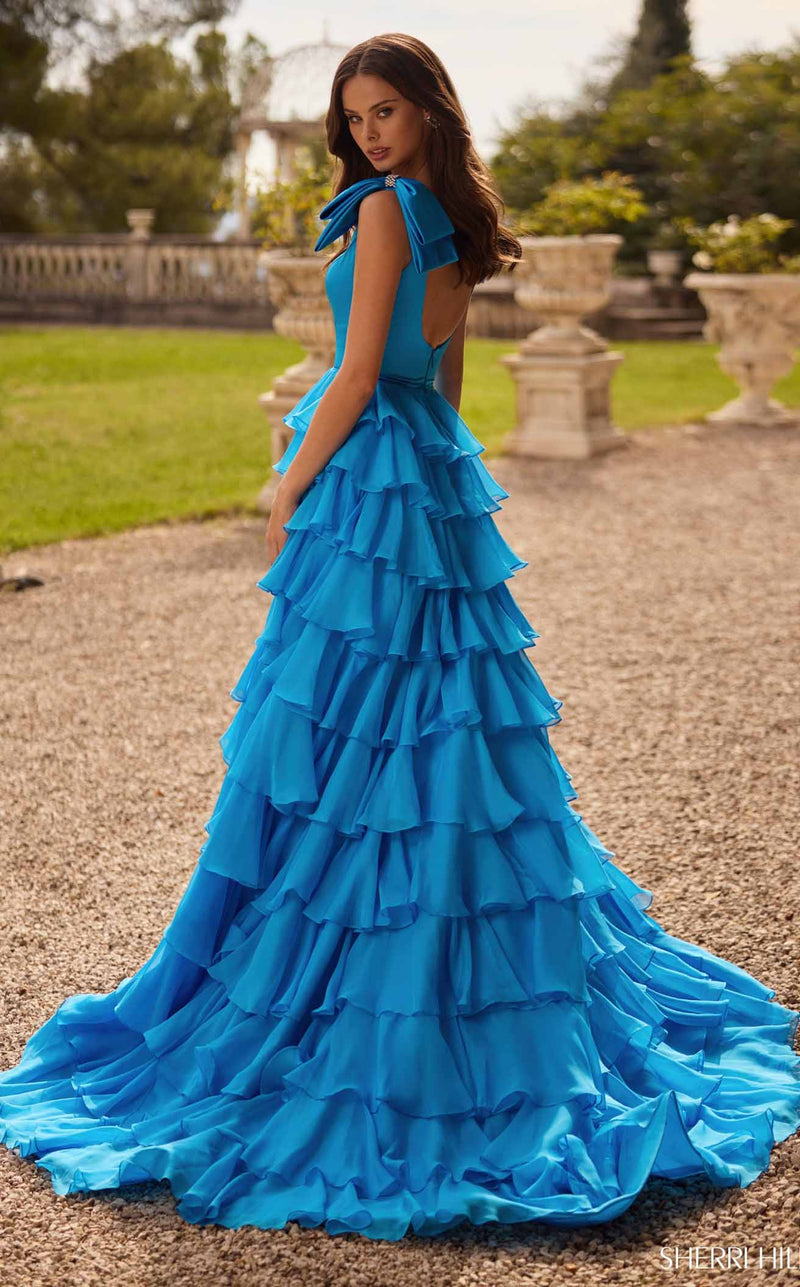 Sherri Hill 57215 Ocean Blue
