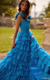 Sherri Hill 57215 Ocean Blue