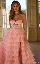 Sherri Hill 57219 Blush Ivory