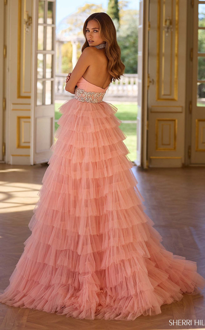 Sherri Hill 57219 Blush Ivory