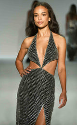 Sherri Hill 57247 Black/Silver