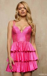 Sherri Hill 57322 Bright Fuchsia