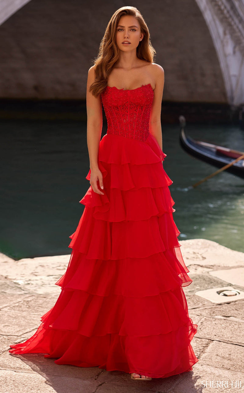Sherri Hill 57336 Red