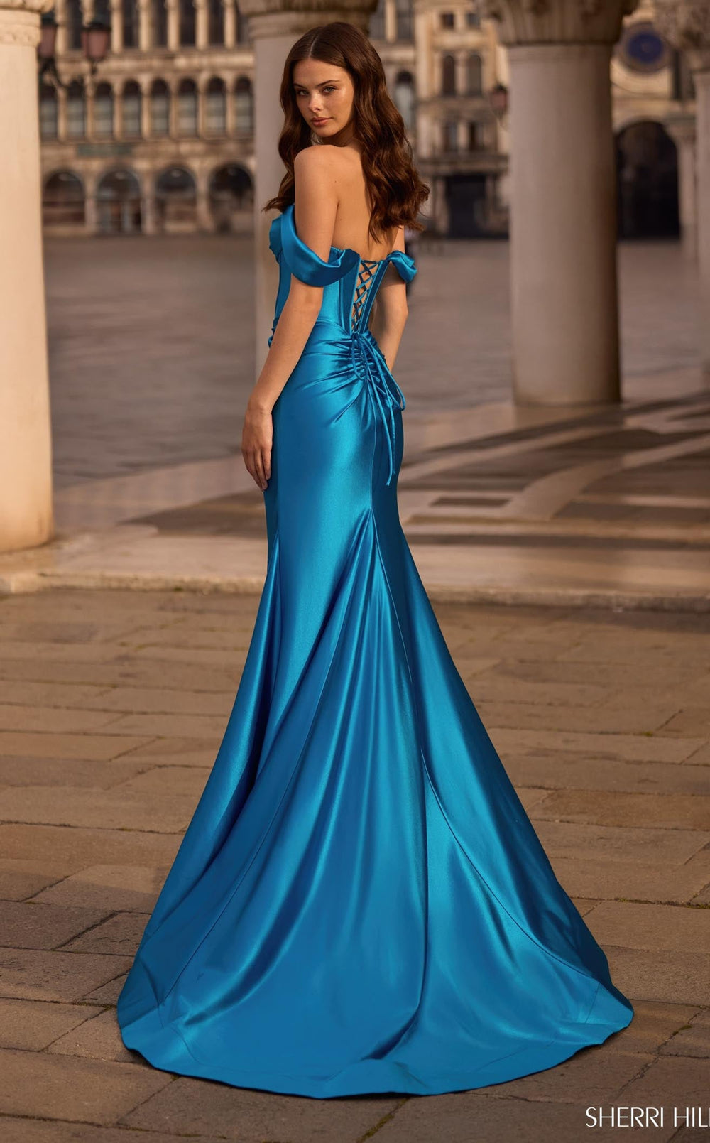 Sherri Hill 57454 Peacock
