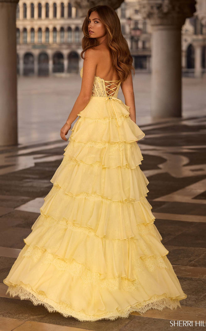Sherri Hill 57479 Yellow